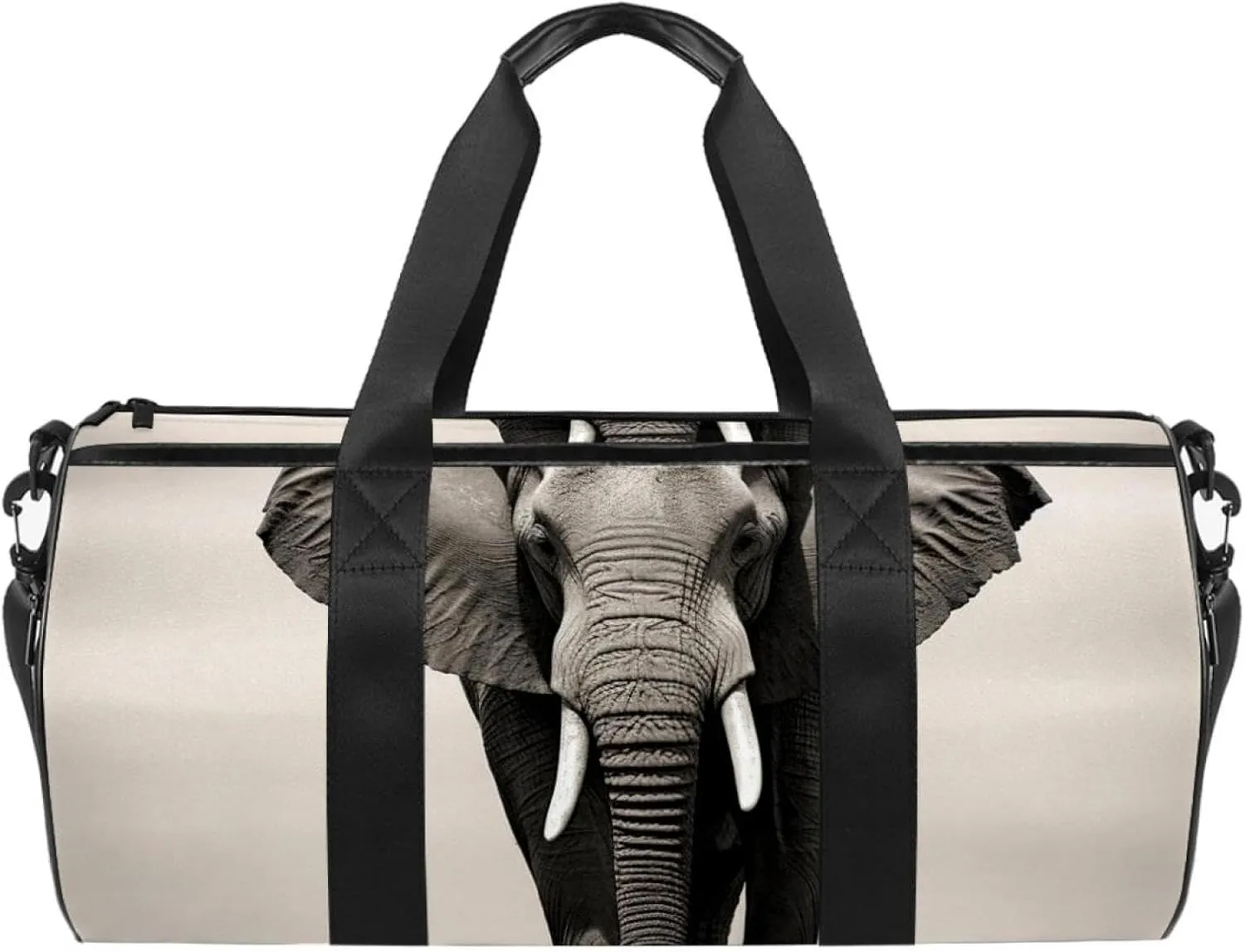 Gym Bags for Men,Travel Duffel Bags for Women,African Elephant,Workout Bag
