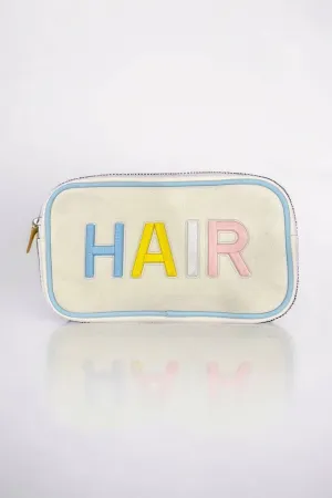 Hair Large Canvas Embroidered Bag