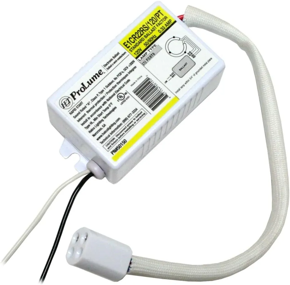 Halco 50150 - E1CR22RS/120/PT T9 Fluorescent Ballast