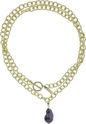 Harlow & Dylan Baroque Pearl Necklace