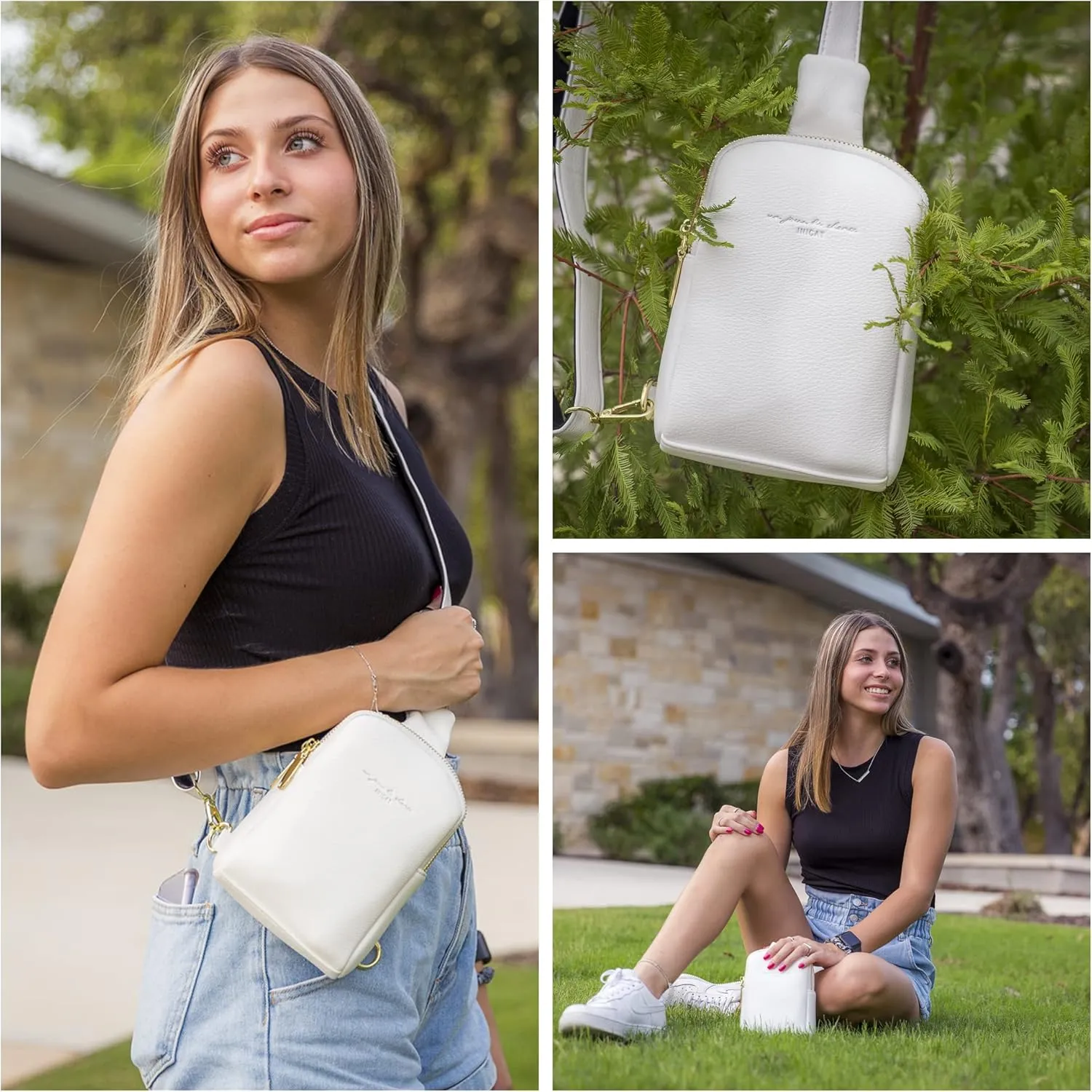 Haytijoe Small Crossbody Sling Bag for Women Travel Purses Anti Theft Cross Body Bag for Woman Fanny Packs