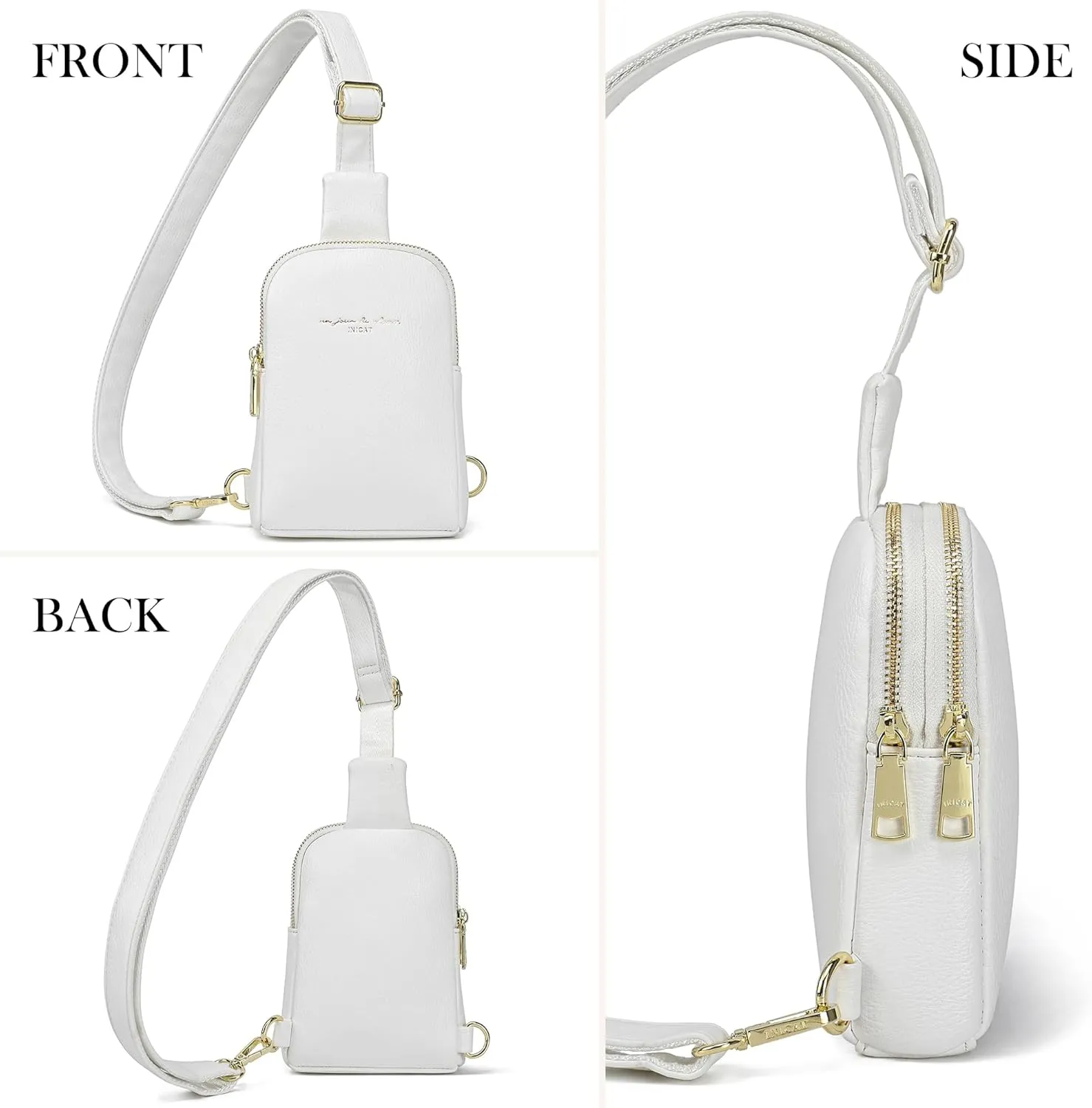 Haytijoe Small Crossbody Sling Bag for Women Travel Purses Anti Theft Cross Body Bag for Woman Fanny Packs