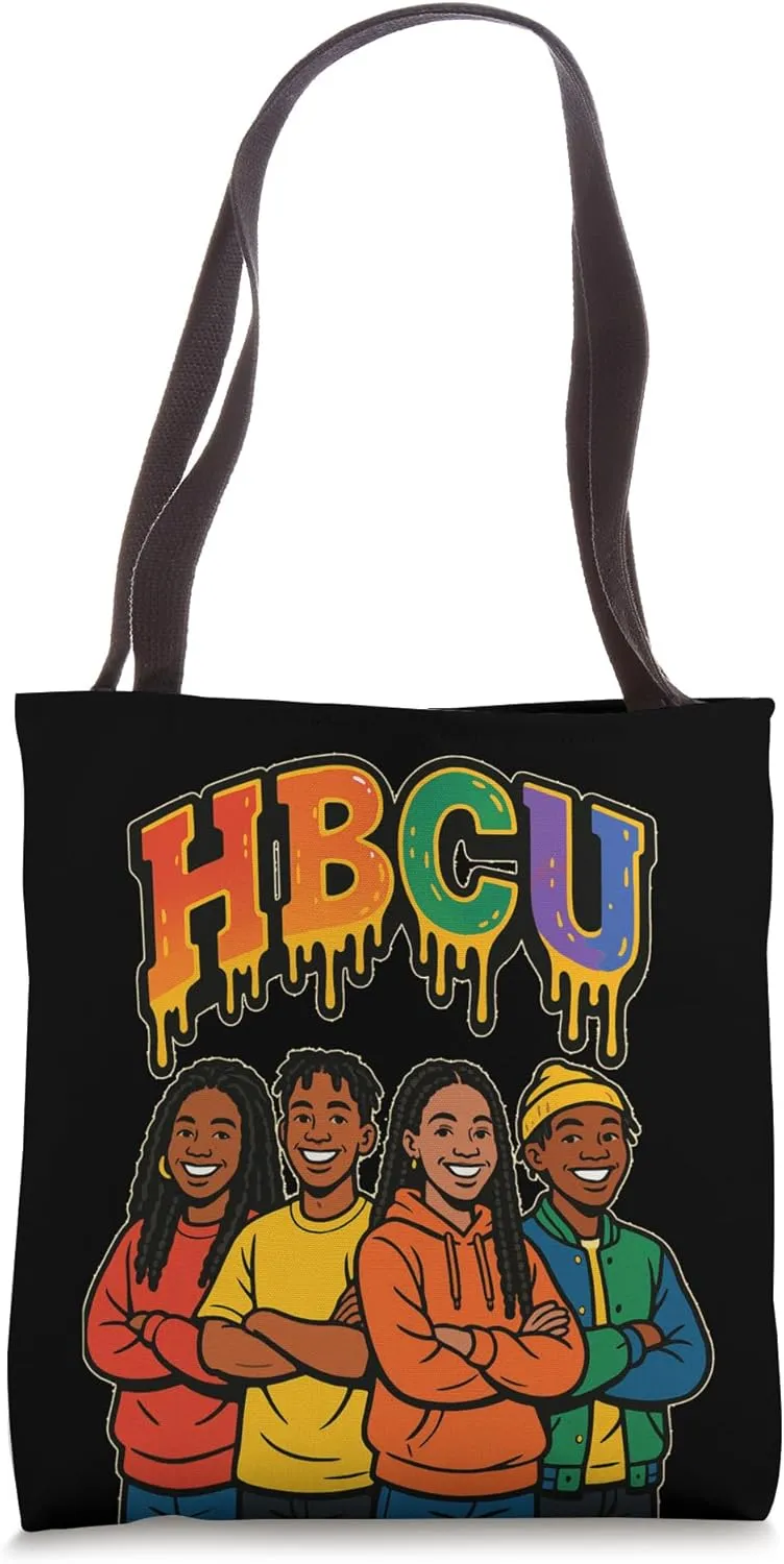 HBCU Students / Grads Graffiti Drip Letters Cool Tote Bag