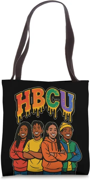 HBCU Students / Grads Graffiti Drip Letters Cool Tote Bag