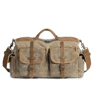 Heavy Duty Canvas Weekender Duffle Bag