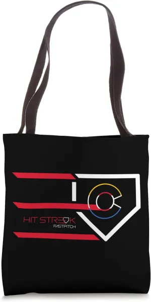 Hit Streak Softball Colorado Tote Bag