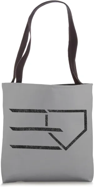Hit Streak Softball E Homeplate Steak Tote Bag