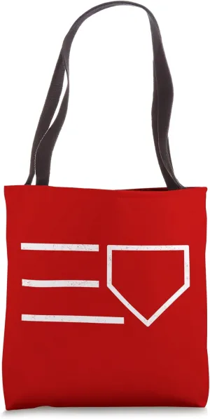Hit Streak Softball E Homeplate Tote Bag