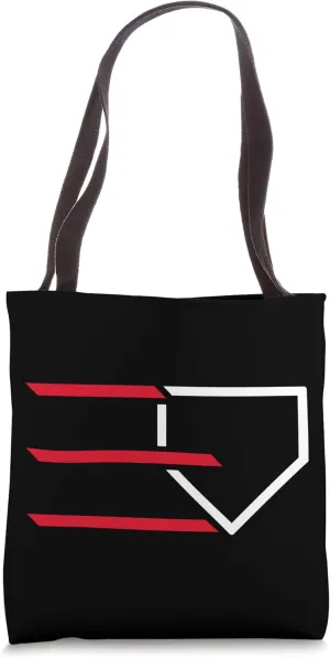 Hit Streak Softball E Homeplate Tote Bag