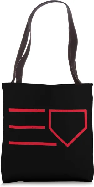 Hit Streak Softball E Homeplate Tote Bag