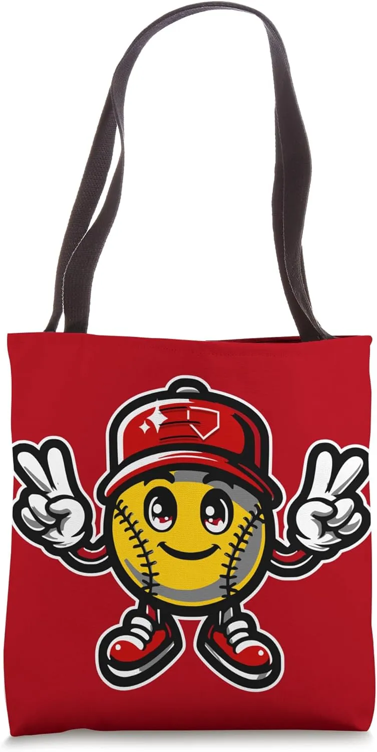 Hit Streak Softball Guy Tote Bag