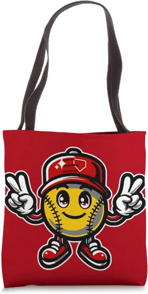 Hit Streak Softball Guy Tote Bag