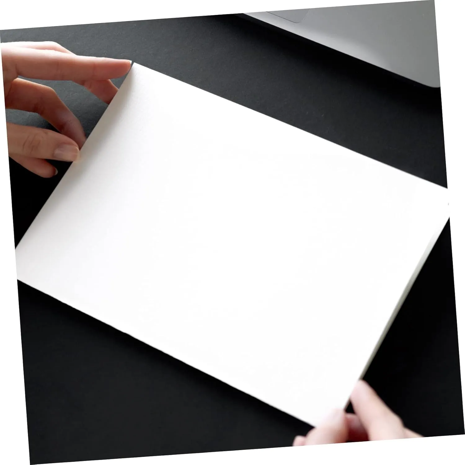 Hohopeti 50sheets Thick Watercolor Paper Cards Drawing Paper for Students Beginners Smooth for Mixed Media Art Sketching Supplies for Creativity