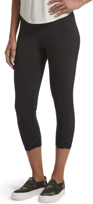 HUE Women’s Fashion Cotton Capri Leggings