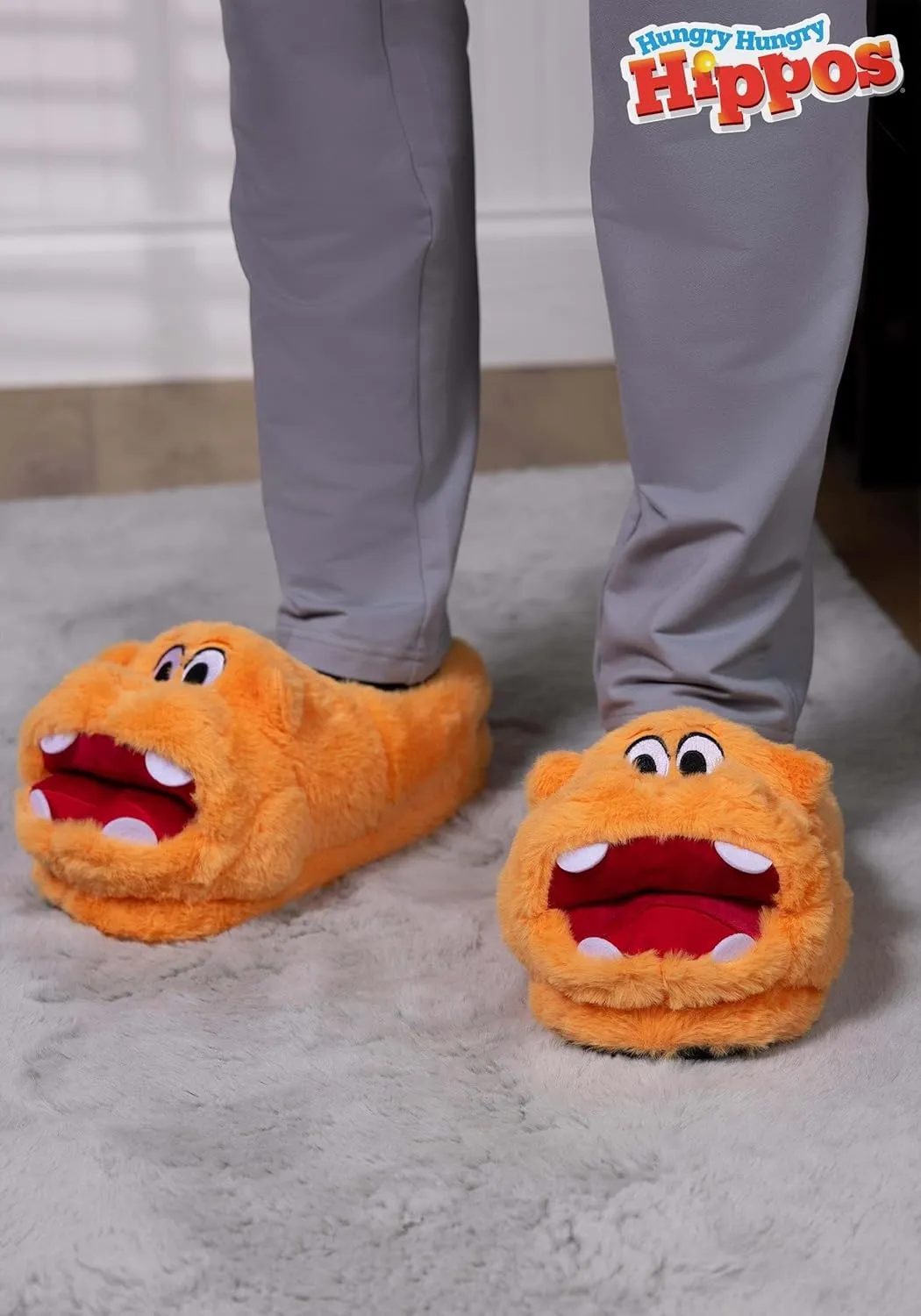 Hungry Hungry Hippos Adult Slippers | Board Game Slippers