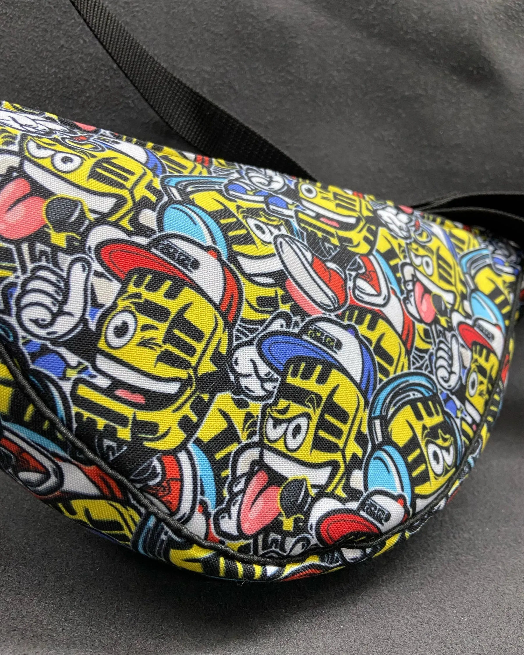 Hustle Mic Rapper Shoulder Bag