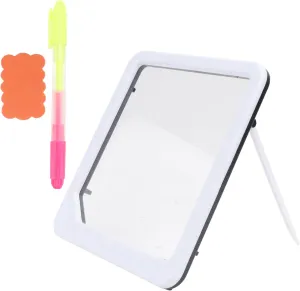 IMIKEYA 1 Set LED Doodle Board Portable Writing Pad for Erasable Message Board for Drawing and for Creative Fun