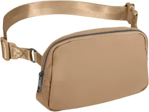INTINI Everywhere Belt Bag – Large, Crossbody Fanny Pack Women 56 Inch Plus Size Waist Cross Body Fashion (Camel)