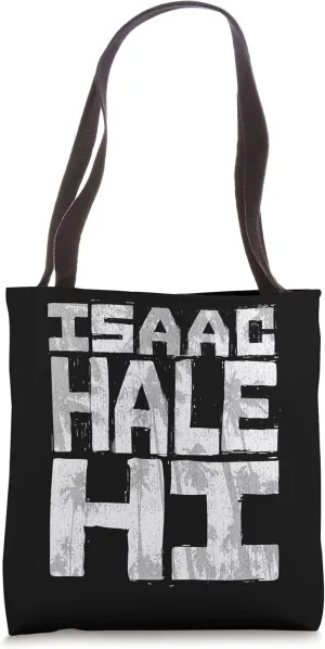 ISAAC HALE HI - Chunk Block Palms Tote Bag
