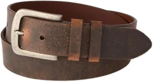 Jack Of Spades Distressed Calfskin Leather Casual Belt