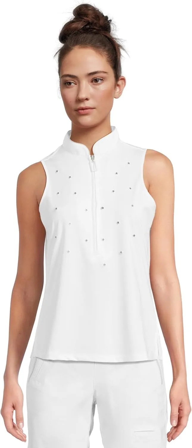 Jamie Sadock Women's Star Embellished Sleeveless Top