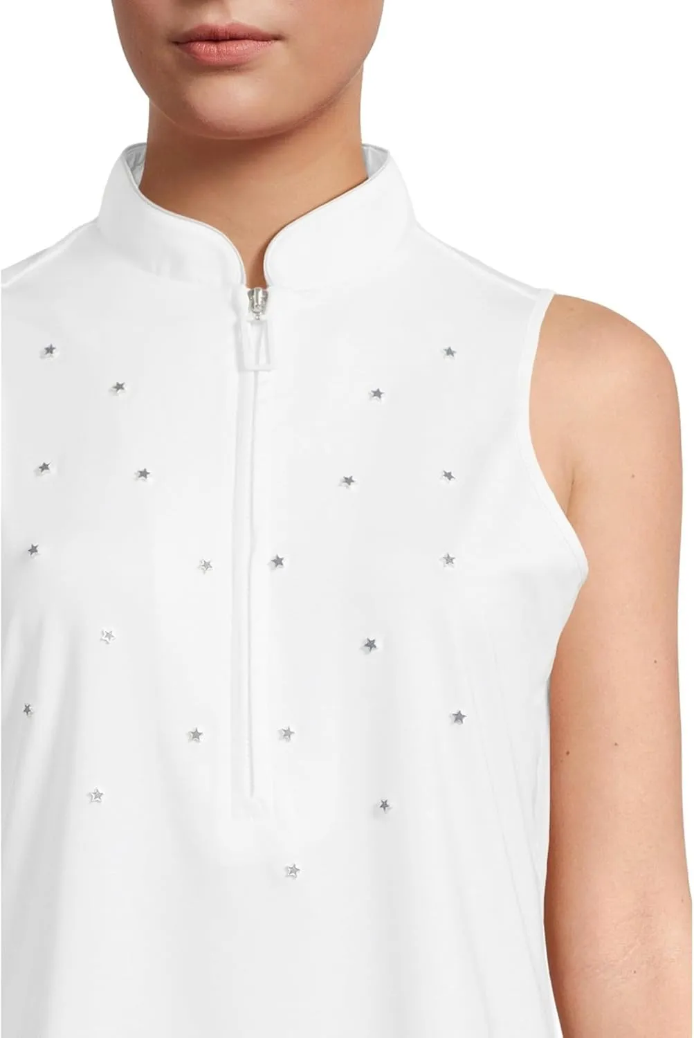 Jamie Sadock Women's Star Embellished Sleeveless Top