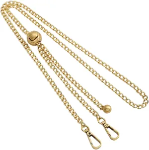 Jiesinlov Purse Chain Adjustable Shoulder Strap with Small Metal Ball Replacement Transformation Crossbody Handbag