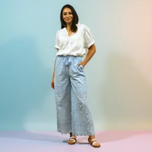 Joya Pant - Light Blue