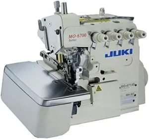 Juki MO-6714 Industrial Serger Machine and Power Stand