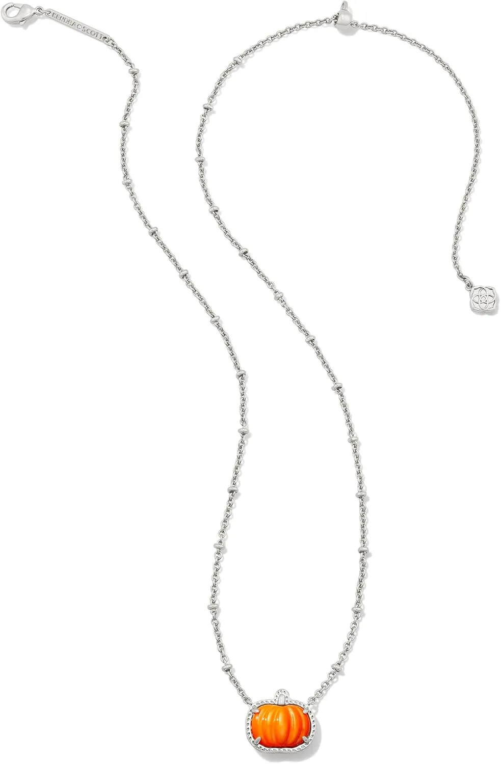 Kendra Scott Pumpkin Short Pendant Necklace, Fashion Jewelry for Women