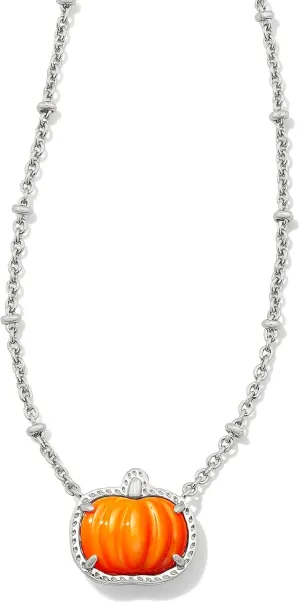 Kendra Scott Pumpkin Short Pendant Necklace, Fashion Jewelry for Women