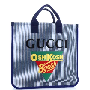 Kid's Tote Limited Edition OshKosh Embroidered Printed Canvas