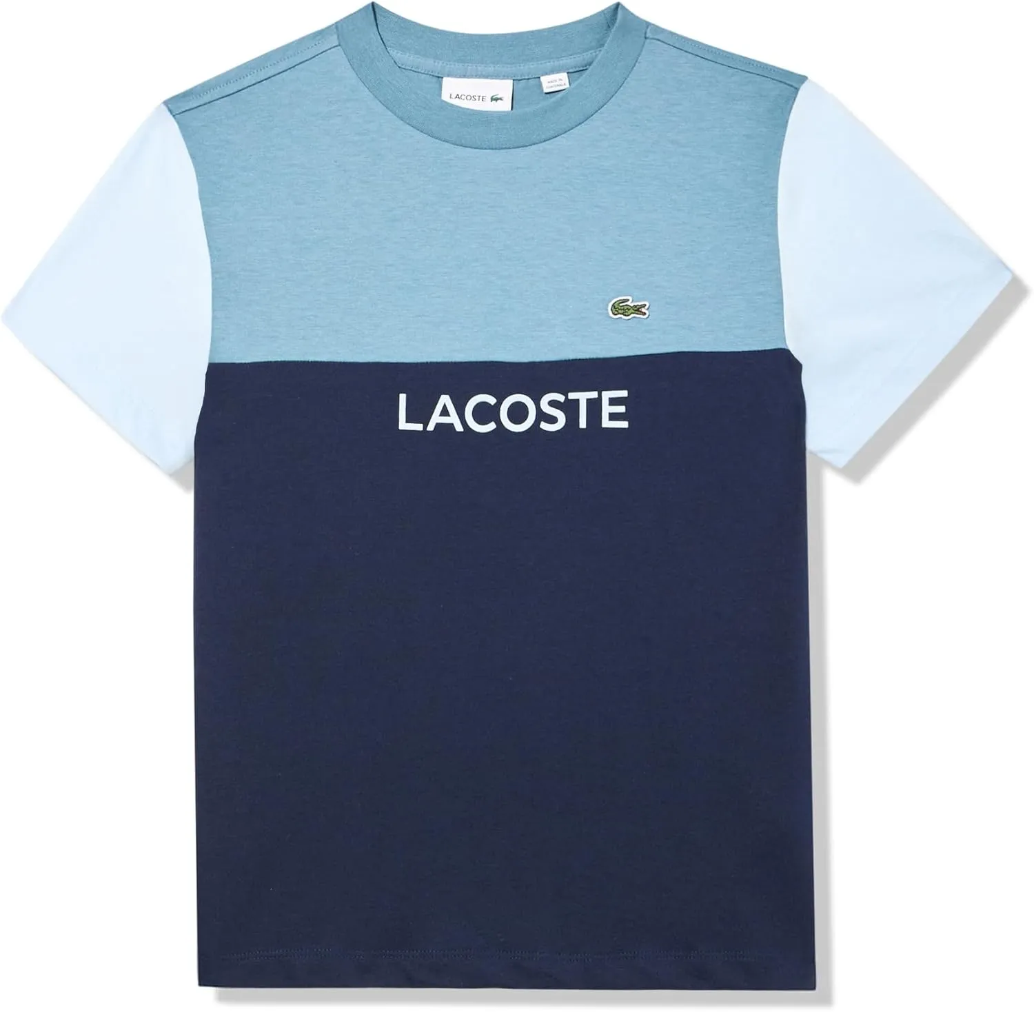 Lacoste Boys' Colorblock T-Shirt (Toddler/Little Big Kid)