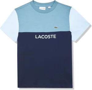 Lacoste Boys' Colorblock T-Shirt (Toddler/Little Big Kid)