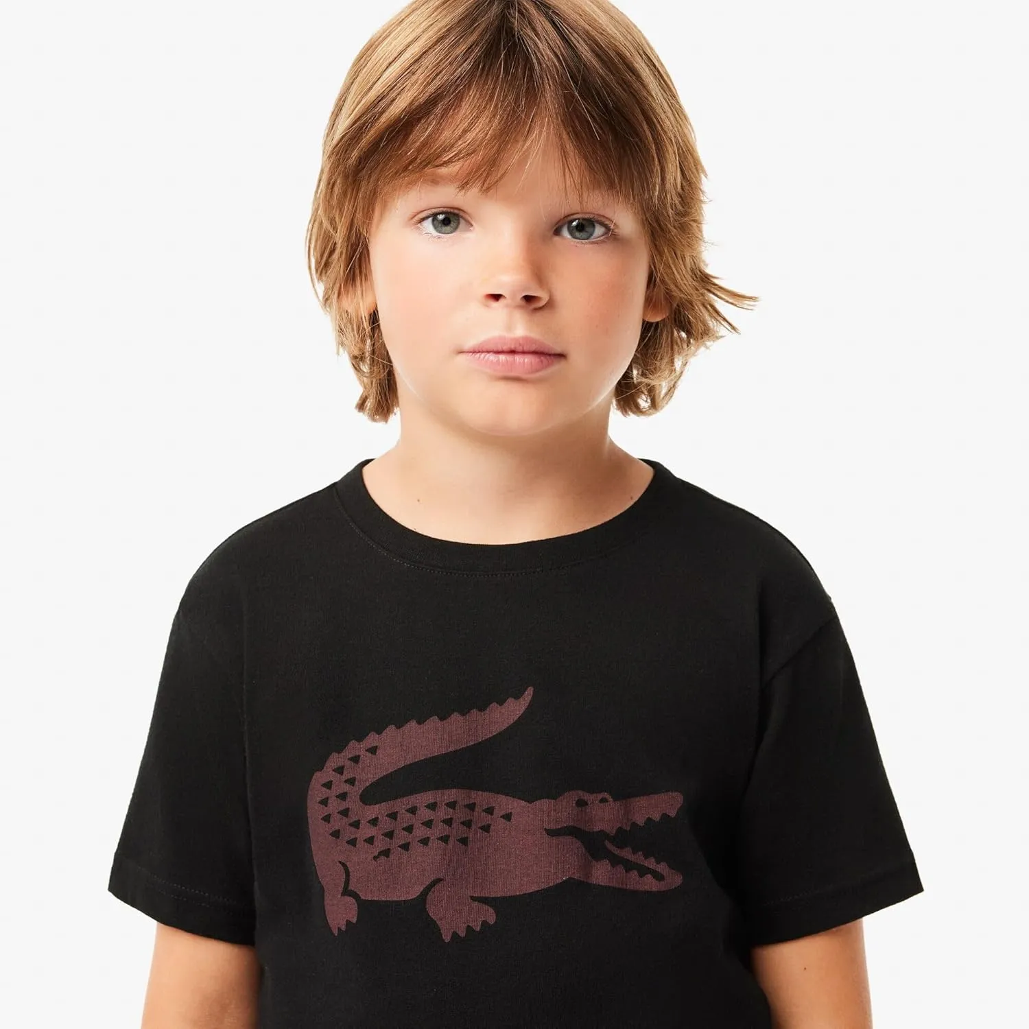 Lacoste Boys' Oversized XXL Logo Tennis T-Shirt