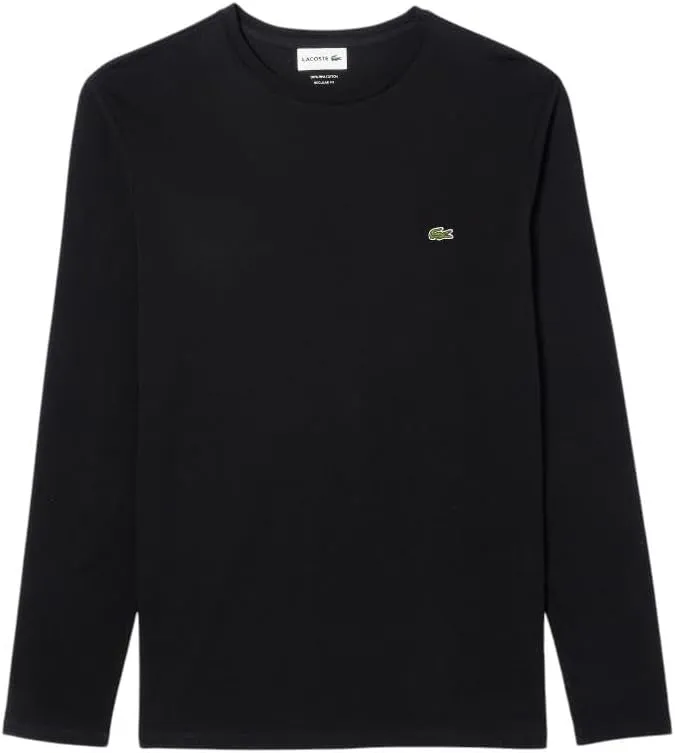 Lacoste Long Sleeve Pima Jersey Crewneck T-Shirt Shirt