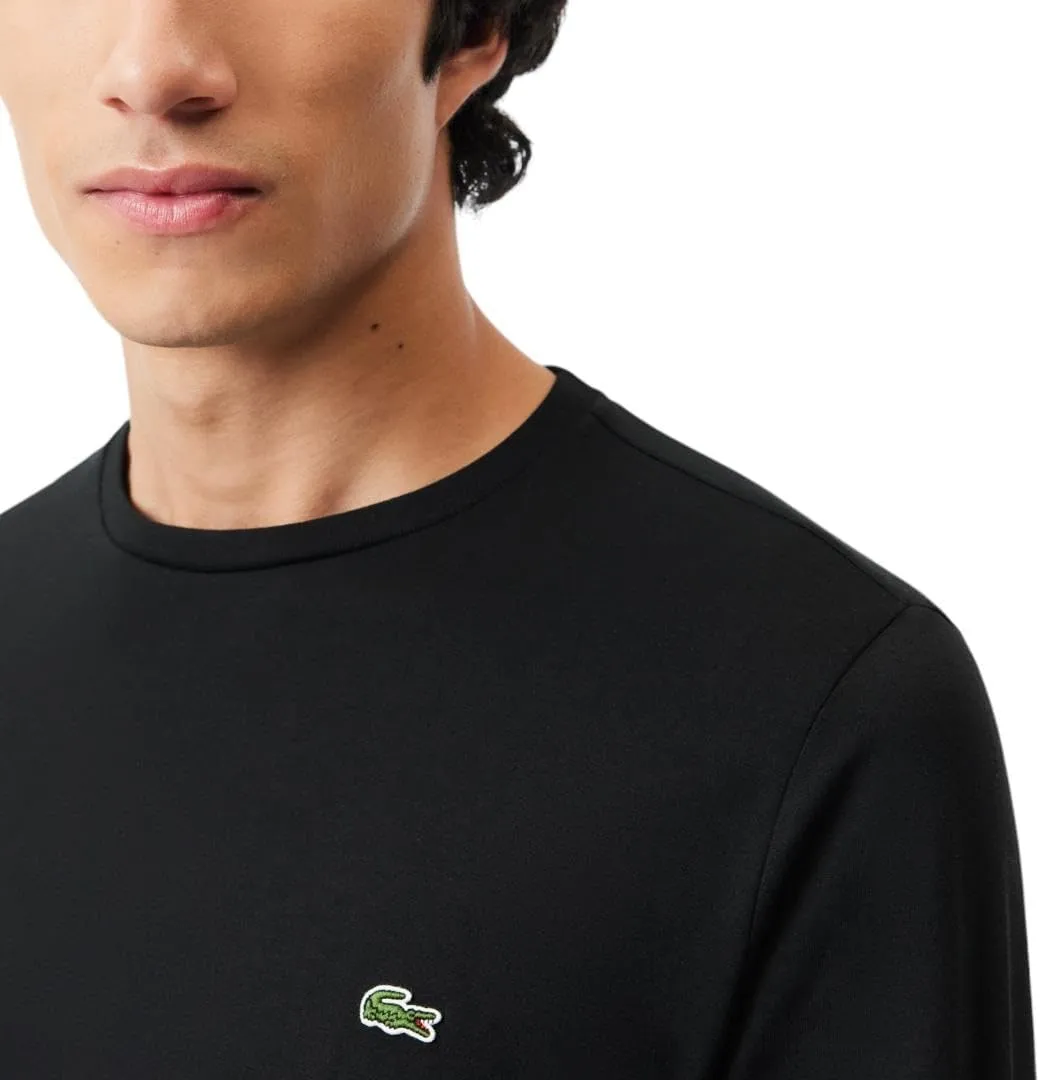 Lacoste Long Sleeve Pima Jersey Crewneck T-Shirt Shirt