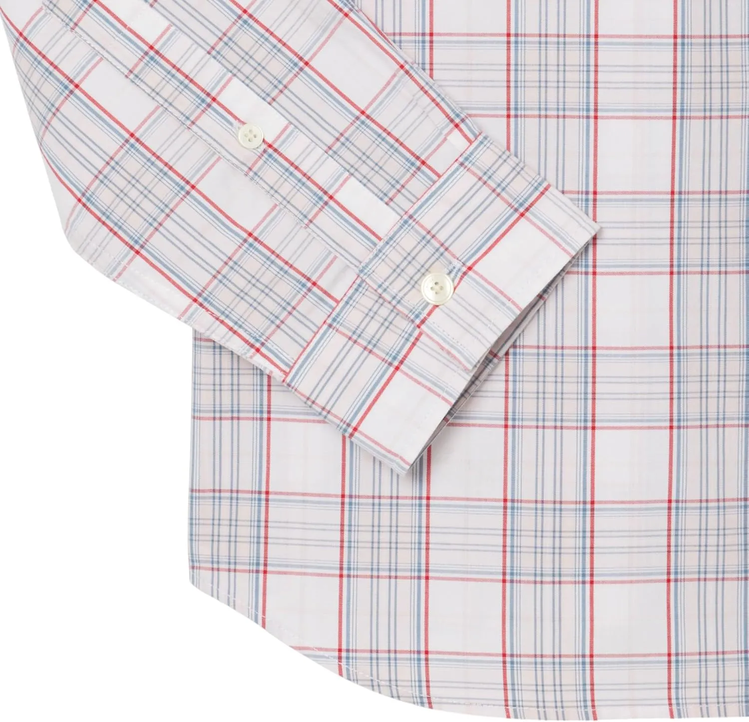 Lacoste Men's Check Print Stretch Shirt