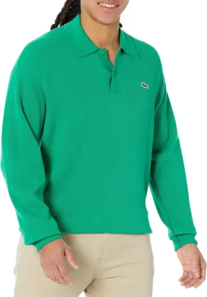 Lacoste Men's Long Sleeve Sweater Polo