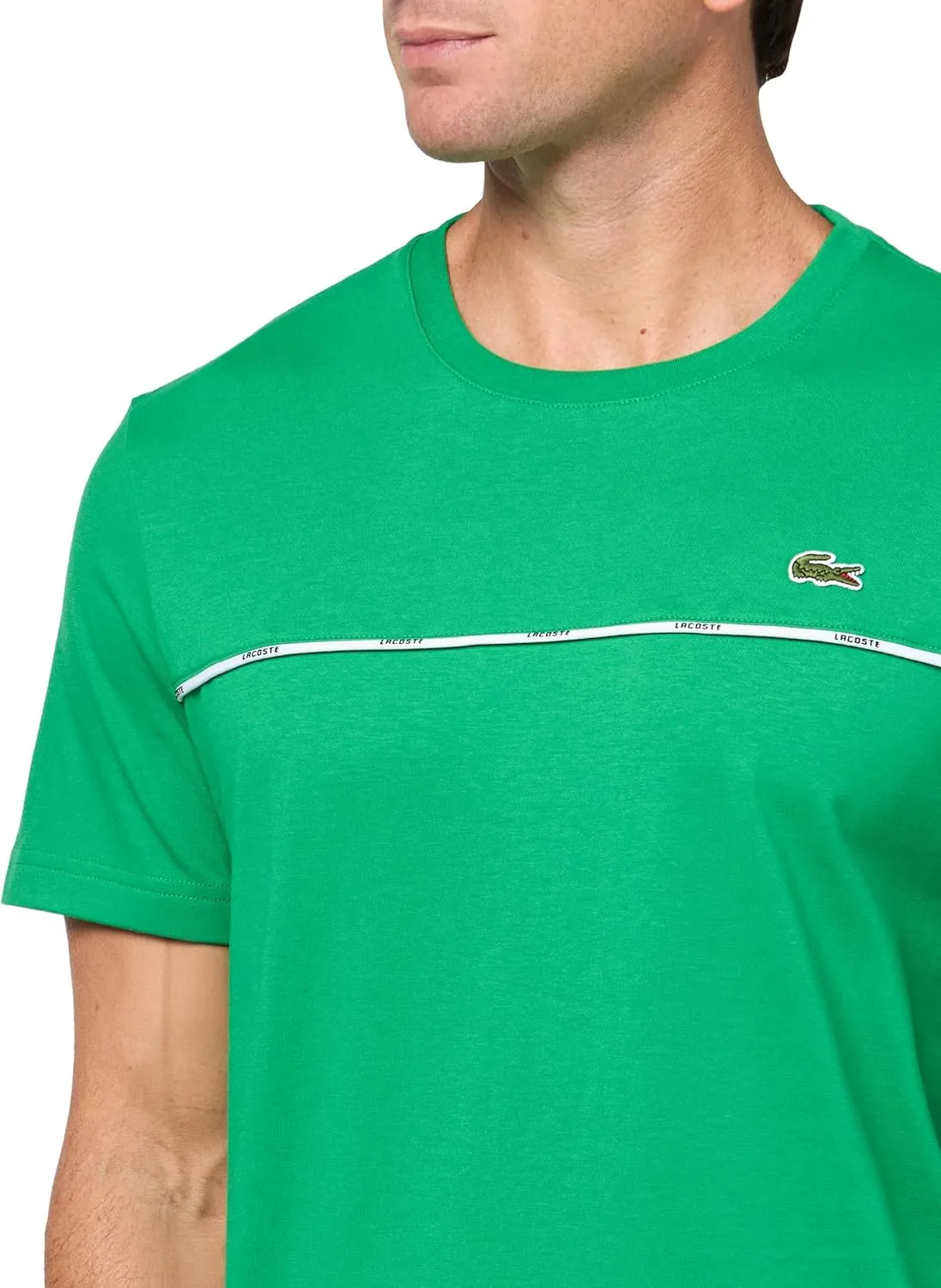 Lacoste Men's Regular Fit Croc Taping T-Shirt