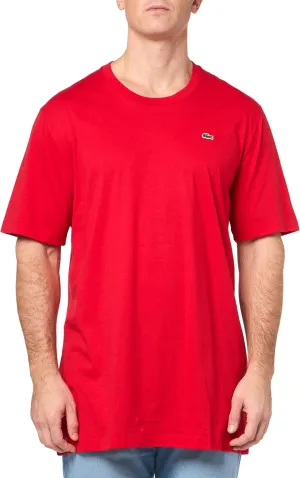 Lacoste Men's Tall Fit Pima Cotton Jersey T-Shirt