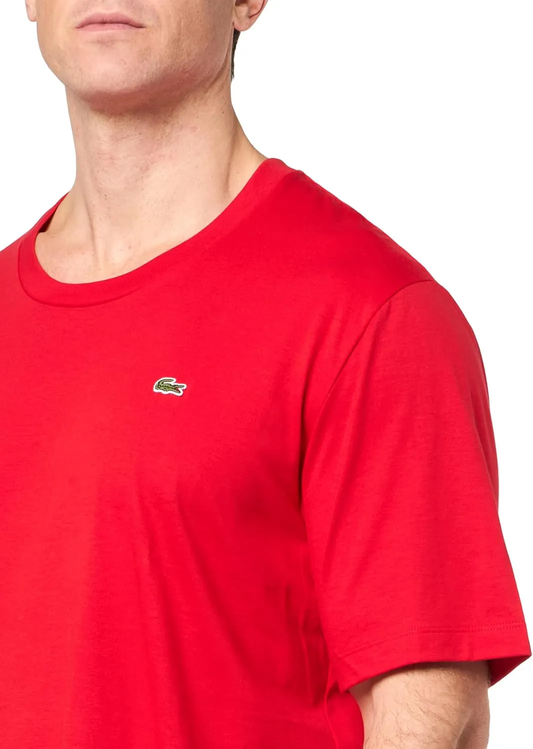 Lacoste Men's Tall Fit Pima Cotton Jersey T-Shirt