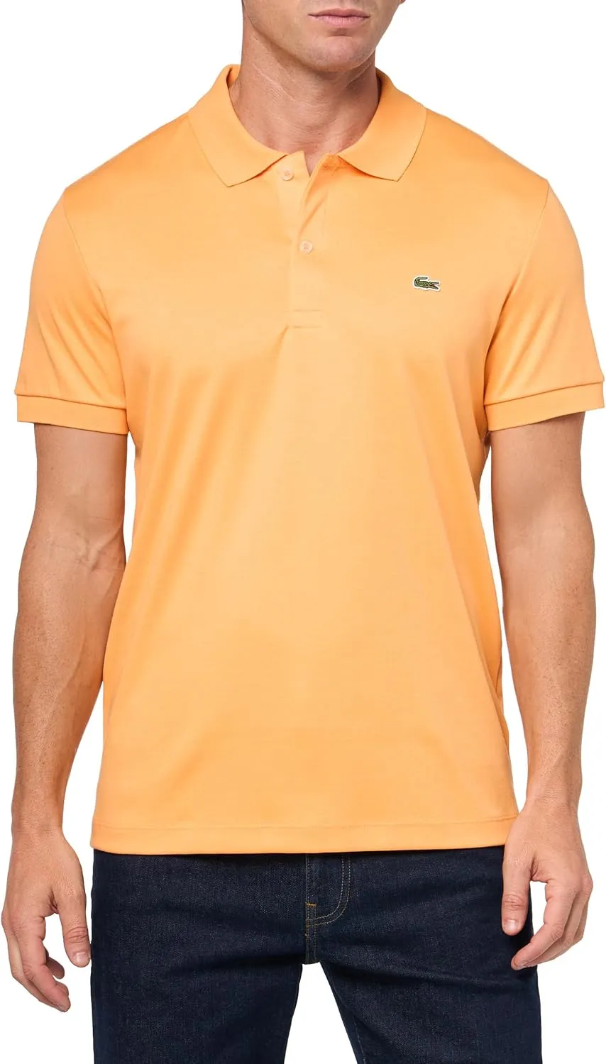 Lacoste Men's Ultra Soft Cotton Pima Jersey Polo Shirt