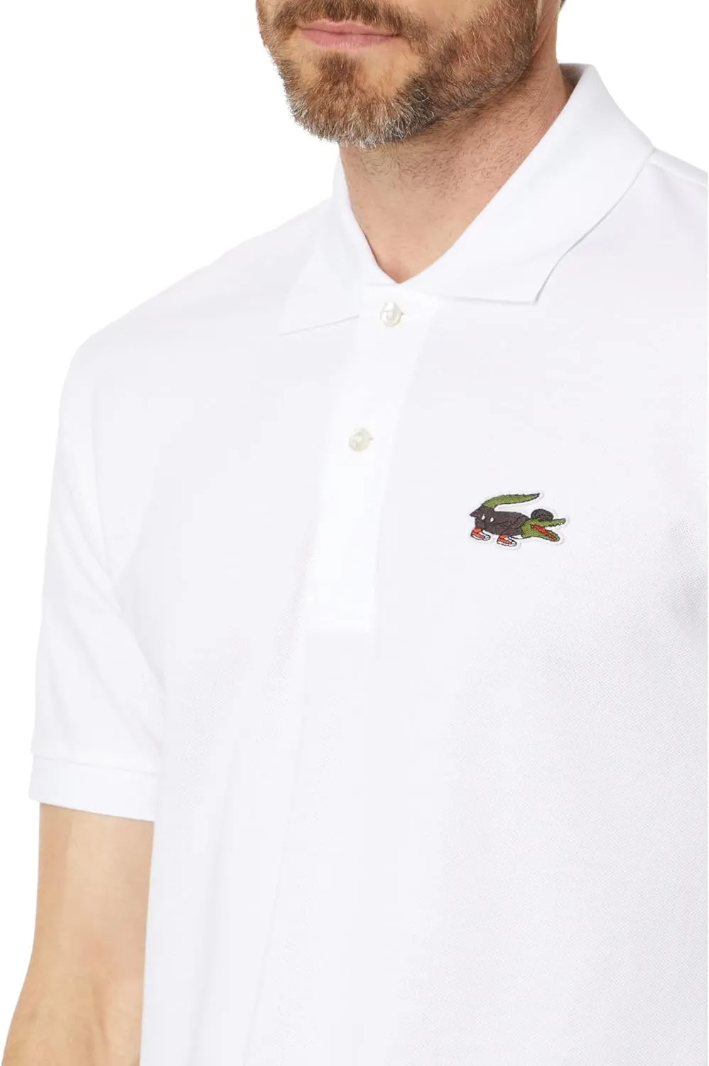 Lacoste Men's X Netflix Organic Cotton Polo