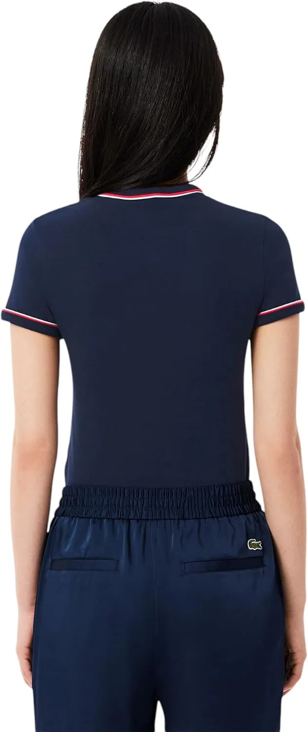 Lacoste Women's Contrast Accent Jersey T-Shirt