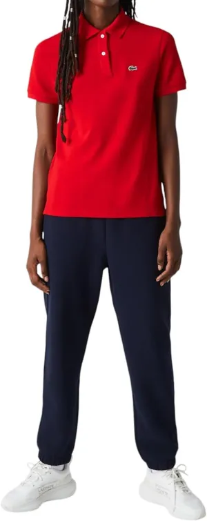 Lacoste Women's Core Short Sleeve Regular Fit Petit Pique Polo