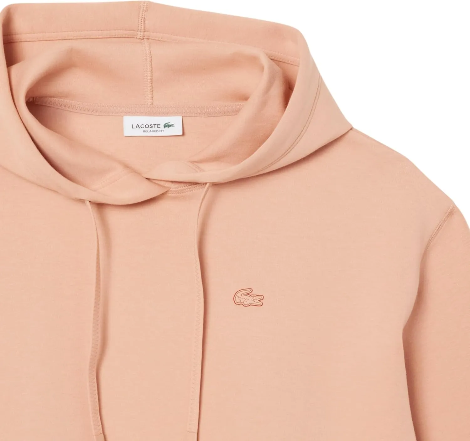 Lacoste Women's Short Cut Cutton Hoodie