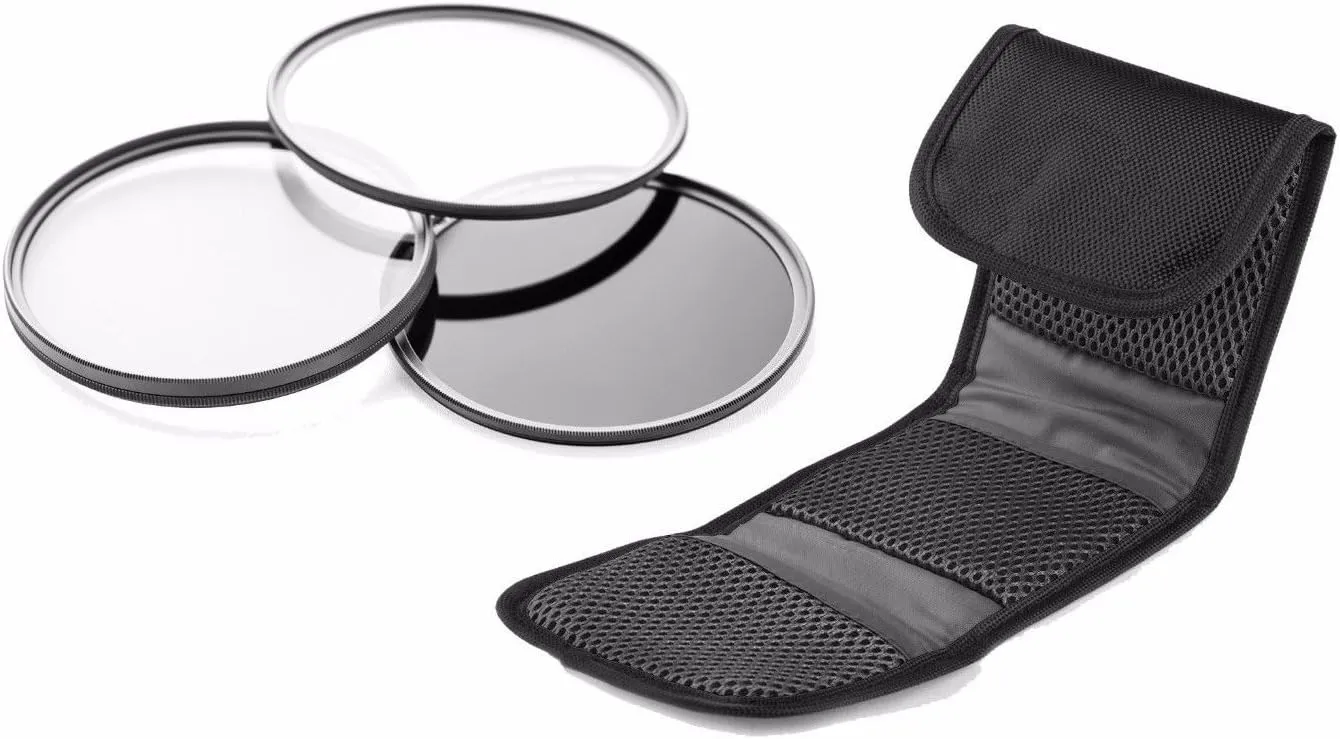 Leica D-LUX 7 & D-LUX 8 High Grade Multi-Coated & Threaded 3 Piece Lens Filter Kit