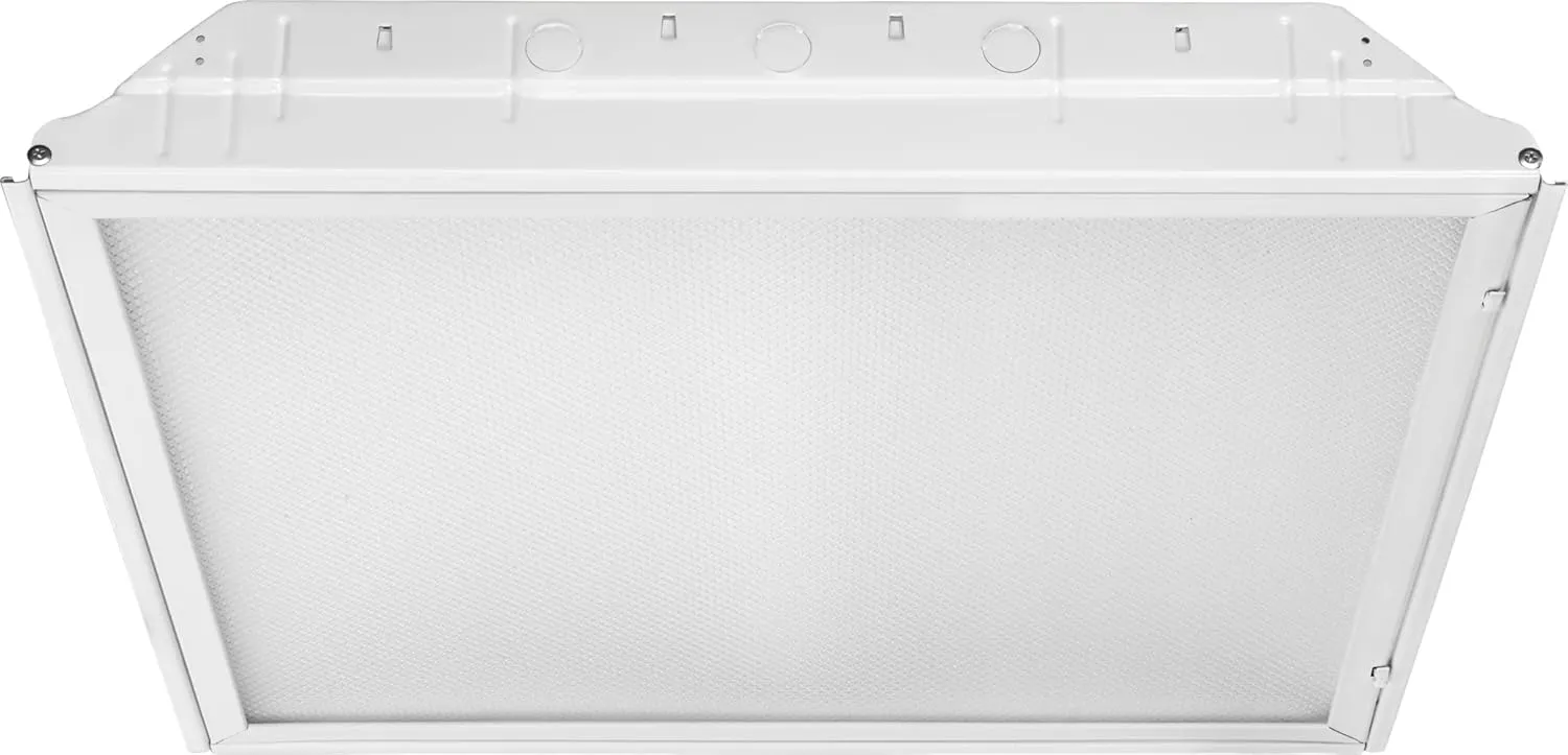 Lithonia Lighting 2GTL2 A12 120 LP840 2 ft. x 2 ft. GTL Prismatic Lens Lay-in 2000 lumens 4000K CCT, 1 Count (Pack of 1), Non-Dimmable