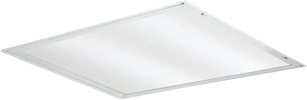 Lithonia Lighting 2GTL2 A12 120 LP840 2 ft. x 2 ft. GTL Prismatic Lens Lay-in 2000 lumens 4000K CCT, 1 Count (Pack of 1), Non-Dimmable